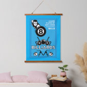  pocket billards hangend wandkleed (Slaapkamer)