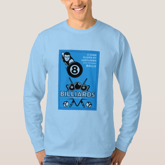 pocket billards t-shirt (Voorkant)