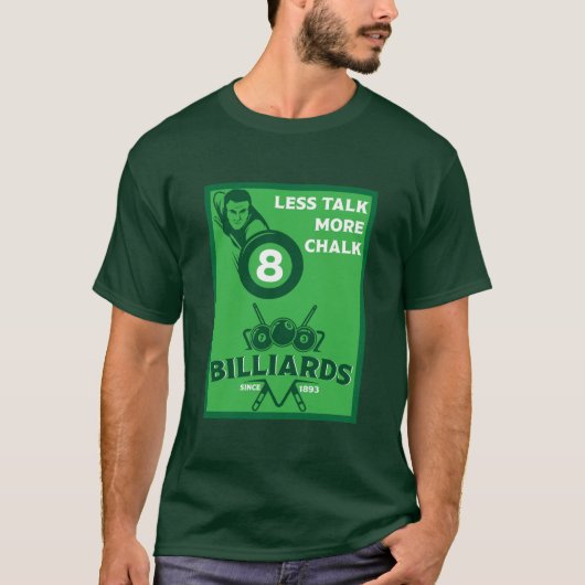 pocket billards t-shirt (Voorkant)