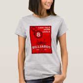 pocket billards t-shirt (Voorkant)
