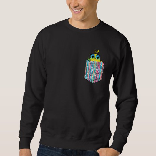 Pocket Bird Graphic T - shirts & Koele Design (Voorkant)