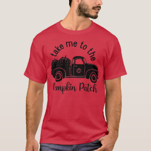 Pocket brengt me naar de pompoen Herfst dan T-shirt