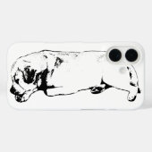 Pocket Calm, Senior Lab Case-Mate iPhone Case (Achterkant (horizontaal))