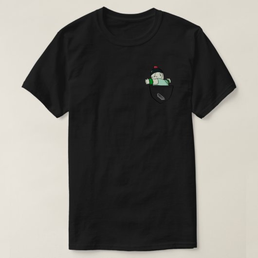 Pocket Chiaotzu Tri-blend T-Shirt (Design voorkant)