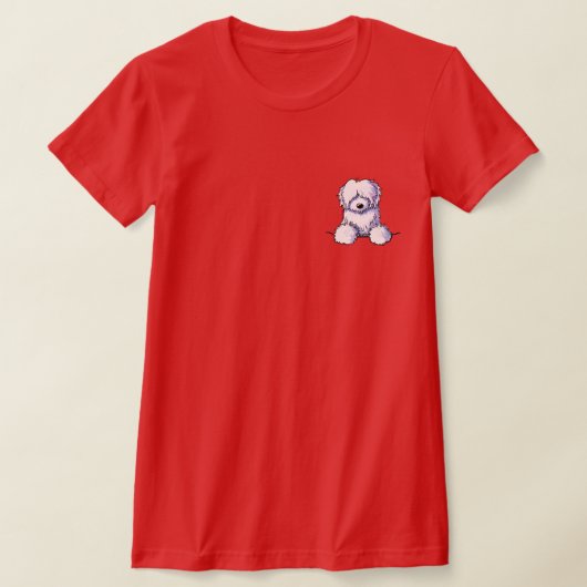 Pocket Coton de Tulear T-Shirt (Laagn)