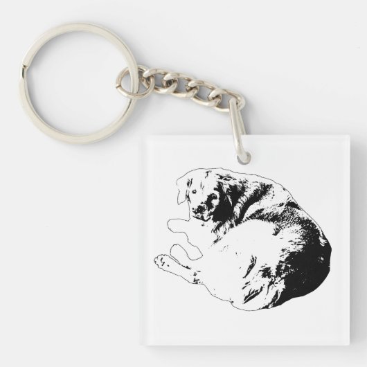 Pocket Curl, Trouw Blik Sleutelhanger (Voorkant)