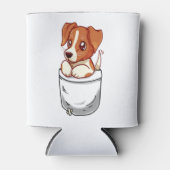 Pocket Cute Jack Russell Terrier Blikjeskoeler (Voorkant)
