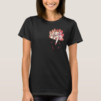 Pocket Cute Kitsune Fox T-shirt