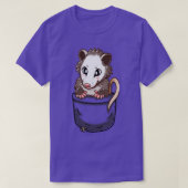 Pocket Cute Opossum T-shirt (Design voorkant)
