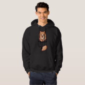 Pocket Cute Pomeranian Hoodie (Voorkant volledig)