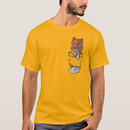 Pocket Cute Tibetaanse Fox T-shirt