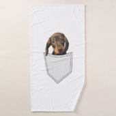 Pocket Dog Dachshund Badhanddoek (Badhanddoek)