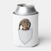 Pocket Dog Dachshund Blikjeskoeler (Blikje Voorkant)