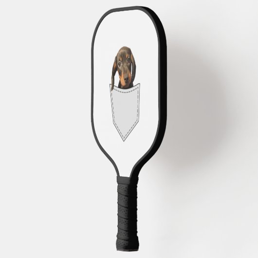 Pocket Dog Dachshund Pickleball Paddle (Links)