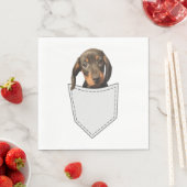 Pocket Dog Dachshund Servet (Insitu)