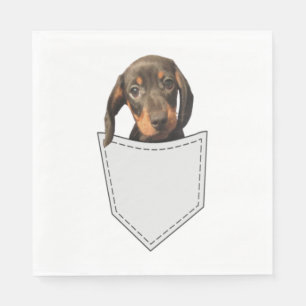 Pocket Dog Dachshund Servet