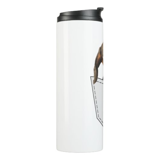 Pocket Dog Dachshund Thermosbeker (Gedraaid links)