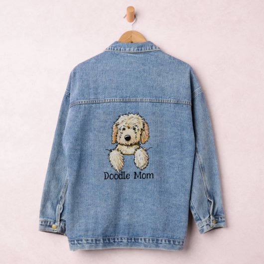 Pocket Doodle KiniArt Denim Jas Denim Jacket (Hangar)