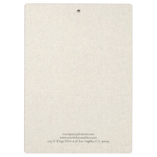 Pocket Folder Klembord (Achterkant)