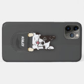 Pocket Franse Bulldog Leuke hond huisdier eigenaar Case-Mate iPhone Case (Achterkant (horizontaal))