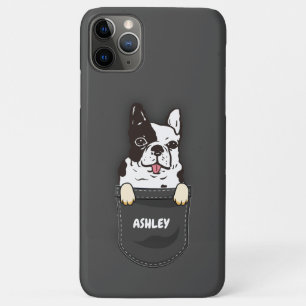 Pocket Franse Bulldog Leuke hond huisdier eigenaar Case-Mate iPhone Case