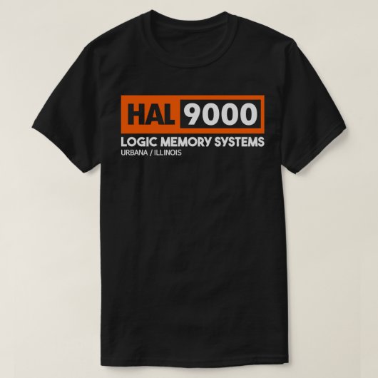 Pocket Hal 9000 2001 een ruimteodyssee T-shirt (Design voorkant)