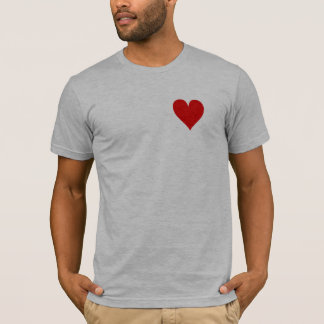 Pocket Heart Gym T-shirt - Grijze munt