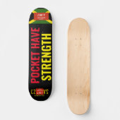 POCKET HEBBEN STERKTE JMT-skateboard, 7¾-inch deck Persoonlijk Skateboard (Voorkant)