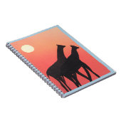 Pocket Journal met Giraffe ontwerp Notitieboek (Rechterzijde)