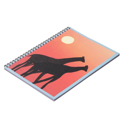 Pocket Journal met Giraffe ontwerp Notitieboek (Linkerzijde)