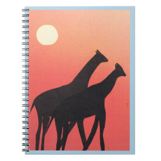 Pocket Journal met Giraffe ontwerp Notitieboek