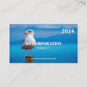 Pocket Kalender 2024 Vogel Visitekaartje (Voorkant)