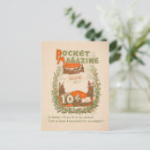  Pocket Magazine Kerst Briefkaart (Staand voorkant)