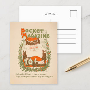  Pocket Magazine Kerst Briefkaart