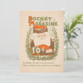 Pocket Magazine Kerst Feestdagenkaart (Staand voorkant)