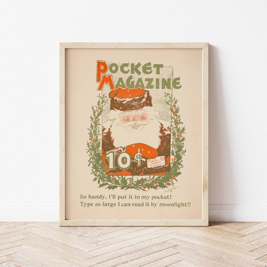  Pocket Magazine Kerst Poster