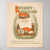  Pocket Magazine Kerst Poster (Voorkant)