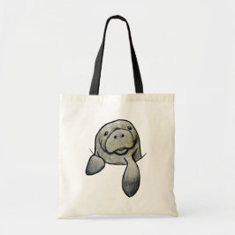 Pocket Manatee KiniArt Bag Tote Bag