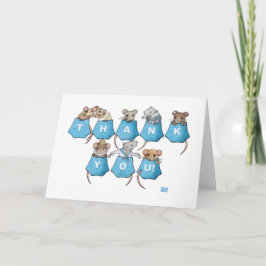Pocket Mice Hartelijk dank Kaart