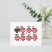 Pocket Mice - Terug naar school Briefkaart (Staand voorkant)