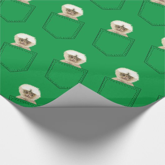 Pocket Monkey Cadeaupapier (Hoek)