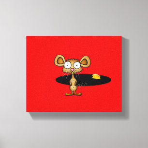 Pocket Mouse Canvas Afdruk