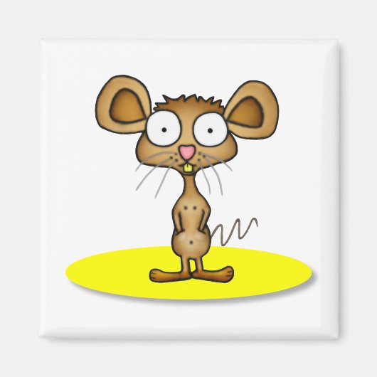 Pocket Mouse-magneet Magneet (Voorkant)