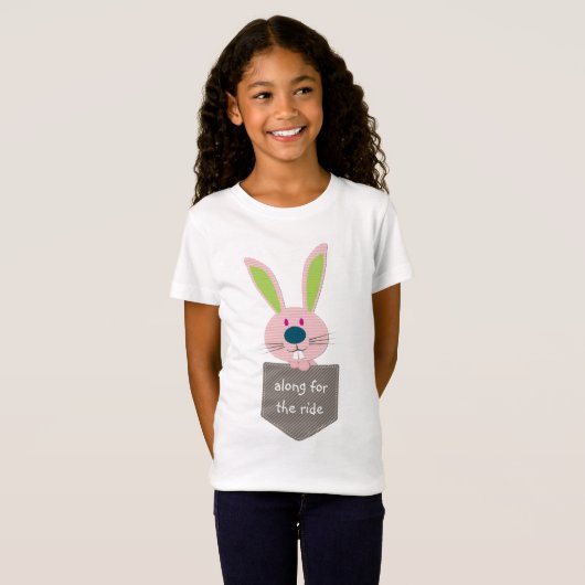 POCKET PALS:: Bunny Rabbit 1 T-shirt (Voorkant volledig)
