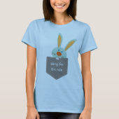 POCKET PALS:: Bunny Rabbit 2 T-shirt (Voorkant)
