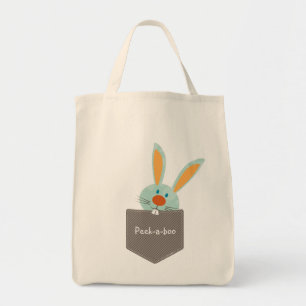 POCKET PALS:: Bunny Rabbit 2 Tote Bag