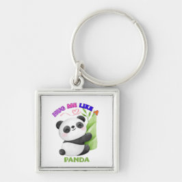 🐼 Pocket Panda Labels – Draag Schattigee vreugde! Sleutelhanger