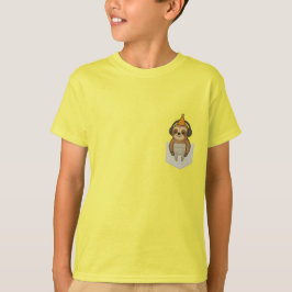 Pocket Party Luiaard T-shirt