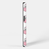 Pocket Pet Bunny Pattern iPhone Hoesje (Rechterkant)