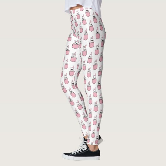 Pocket Pet Bunny Pattern Leggings (Links)